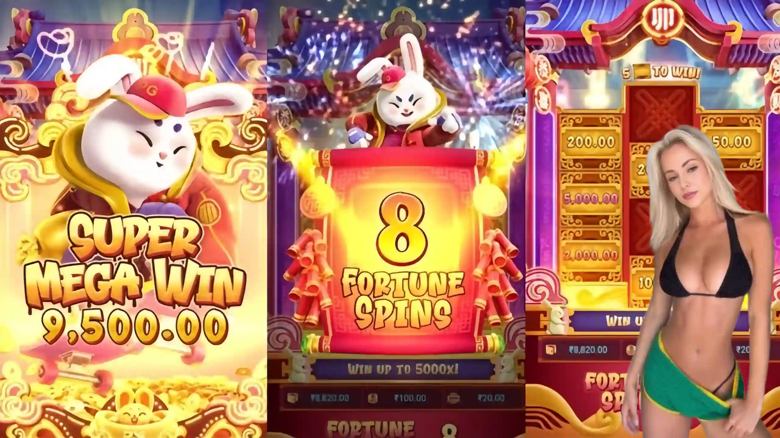 Wild Expansivo Fortune Rabbit jdb808 - Coelho Dourado que Expande